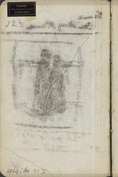 RECORD DATE NOT STATED  Annotation, George Hendrik Breitner, 1893 - 1894 F... Stock Photos