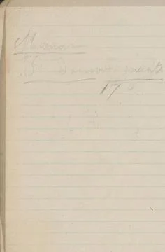 RECORD DATE NOT STATED  Annotation, George Hendrik Breitner, 1893 Page 33 ... Stock Photos