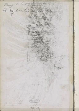 RECORD DATE NOT STATED  Annotation, George Hendrik Breitner, 1906 Page 1, ... Stock Photos