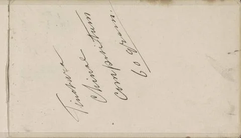 RECORD DATE NOT STATED  Annotation, George Hendrik Breitner, 1909 Page 8 f... Stock Photos