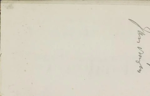 RECORD DATE NOT STATED  Annotation, Willem Witsen, c. 1888 - c. 1891 Page ... Stock Photos
