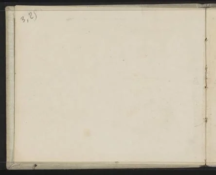 RECORD DATE NOT STATED  Annotation, 1906 - 1907 Page 2 from a sketchbook w... Stock Photos