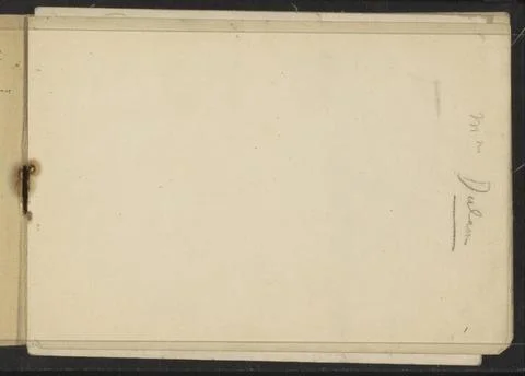RECORD DATE NOT STATED  Annotation, c. 1923 - c. 1934 Page 1 Recto from sk... Stock Photos