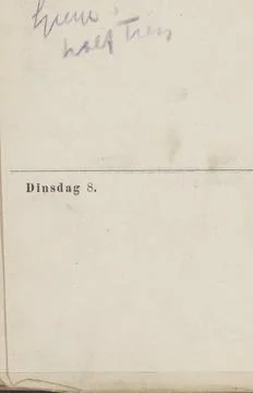 RECORD DATE NOT STATED  Annotations, George Hendrik Breitner, 1893 Page 13... 스톡 사진