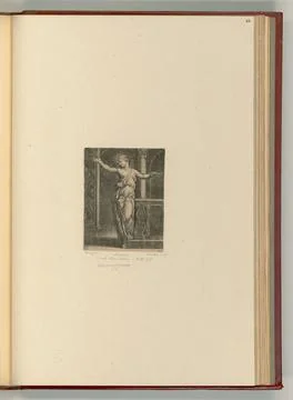 RECORD DATE NOT STATED  Anonym (Engraver) Lucrezia. Copper engraving, etch... Stock Photos