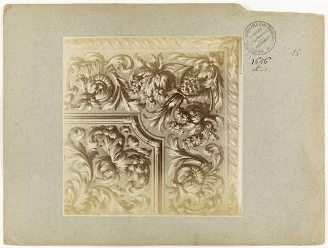 RECORD DATE NOT STATED  Anonymous. Collection of ornamental patterns - Ind... 스톡 사진