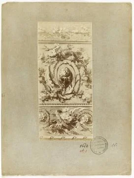 RECORD DATE NOT STATED  Anonymous. Collection of ornamental patterns - Ind... 스톡 사진