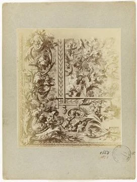 RECORD DATE NOT STATED  Anonymous. Collection of ornamental patterns - Ind... 스톡 사진