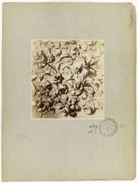 RECORD DATE NOT STATED  Anonymous. Collection of ornamental patterns - Ind... 스톡 사진