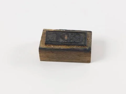 RECORD DATE NOT STATED  Anonymous. Encu tampon for the wet stamp of the Pa... Stock Photos