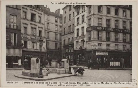 RECORD DATE NOT STATED  Anonymous, Paris Vme-Carrefour des streets of the ... Stock Photos