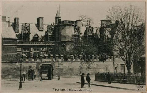 RECORD DATE NOT STATED  Anonymous, Paris. - Cluny museum (registered title... Stock Photos