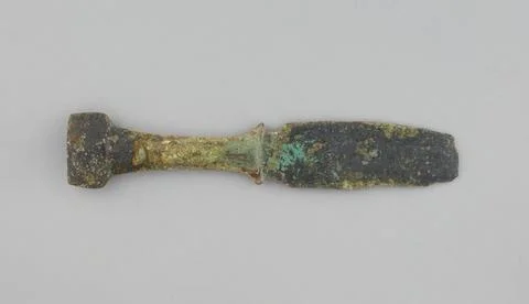 RECORD DATE NOT STATED  Anonymous, fragment of dagger (common name). Cernu... Stock Photos