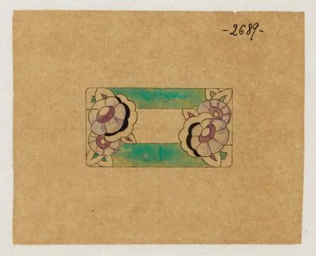 RECORD DATE NOT STATED  Anonymous, Flower Pins (main title), 1925. Graphit... Fotos de archivo