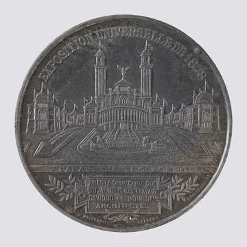 RECORD DATE NOT STATED  Anonymous, Universal Exhibition, Paris, 1878, Pala... Stock Photos