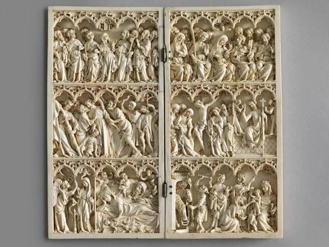 RECORD DATE NOT STATED  Anonymous (n. - d.), Scenes of the passion of Chri... 写真素材