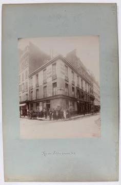 RECORD DATE NOT STATED  Anonymous, facade on the street, 37 rue des Petite... Photos