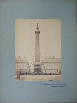 RECORD DATE NOT STATED  Anonymous, commune of Paris: preparations to shoot... Stock Photos