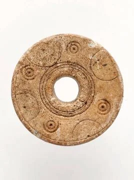 RECORD DATE NOT STATED  Anonymous. Bone spinner. IXth century -?. Paris, C... 写真素材