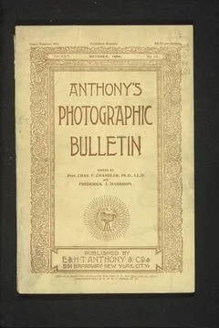 RECORD DATE NOT STATED  Anthony s photographic bulletin, E. &amp; H.T. Anthony... Stock Photos