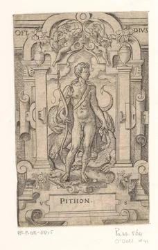 RECORD DATE NOT STATED  Apollo Doodt de Draak Python, Virgil, 1524 - 1562 ... 写真素材