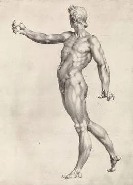 RECORD DATE NOT STATED  Apollo kills the dragon Python, Jan Harmensz. Mull... Stock Photos