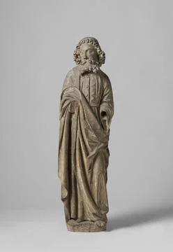 RECORD DATE NOT STATED  Apostle, anonymous, c. 1500 He has an angular bear... Stock Photos