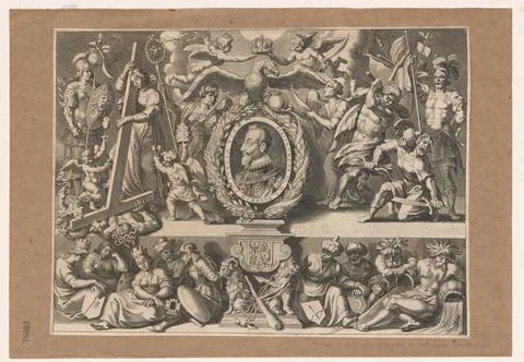 RECORD DATE NOT STATED  Apotheosis of Zygmunt III Vasa; after 1611 (1611-0... Stock Photos
