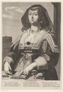 RECORD DATE NOT STATED  Arithmetic (Rekenkunde), Jean Baptiste Humbelot, c... Stock Photos