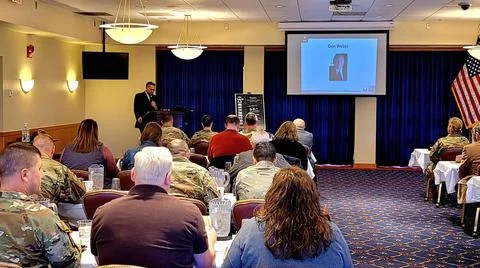 RECORD DATE NOT STATED Army Reserve Disability Program Manager Derrick Cau... Foto stock