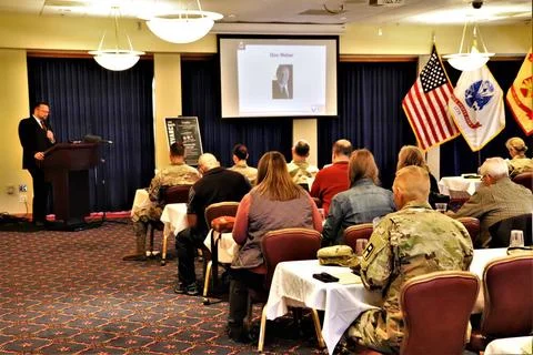 RECORD DATE NOT STATED Army Reserve Disability Program Manager Derrick Cau... Foto stock