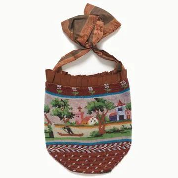 RECORD DATE NOT STATED Bag (England); cotton, glass beads Copyright: xpiem... Stock Photos