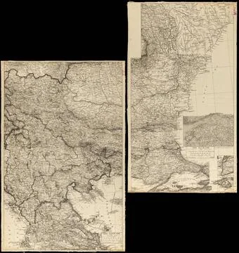 RECORD DATE NOT STATED The Balkans , Balkan Peninsula, Maps Norman B. Leve... Stock Photos