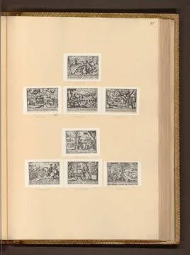 RECORD DATE NOT STATED  Balthasar Jenichen (Engraver) The Elements; The se... Stock Photos