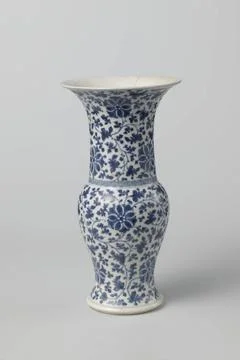 RECORD DATE NOT STATED  Balustervase with stylized flower pattern, anonymo... Stock Photos