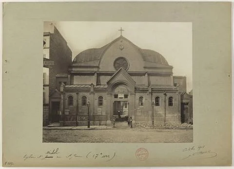 RECORD DATE NOT STATED  Barry, Jean. Church St Michel Rue St Jean (17th ar... Fotos Stock