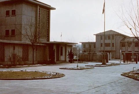 RECORD DATE NOT STATED Beijing - Annex Office Building - 1979, United Stat... Fotos de archivo