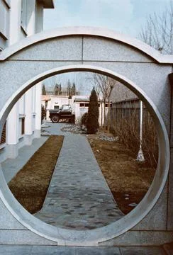 RECORD DATE NOT STATED Beijing - Annex Office Building - 1979, United Stat... Fotos de archivo