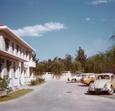 RECORD DATE NOT STATED Beijing - Annex Office Building - 1975, United Stat... Fotos de archivo