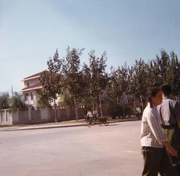 RECORD DATE NOT STATED Beijing - Annex Office Building - 1975, United Stat... Fotos de archivo