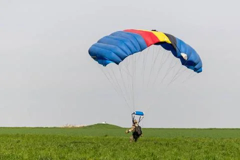 RECORD DATE NOT STATED A Belgian Paratrooper assigned to the Special Force... Foto stock