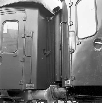 RECORD DATE NOT STATED Bellows coupling, with the new so -called Vulstbell... Stock Photos