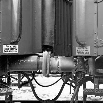 RECORD DATE NOT STATED Bellows coupling, with the new so -called Vulstbell... Stock Photos