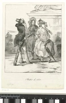 RECORD DATE NOT STATED  Bibis of 1832, Numa, Jean Francois Benard, 1832 Tw... Stock-Fotos