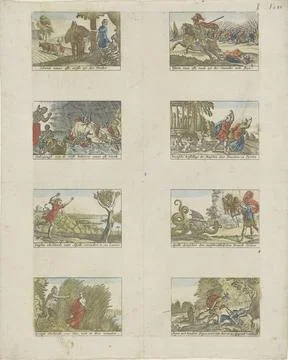 RECORD DATE NOT STATED  Biblical and mythological scenes, Claes Jansz. Vis... 스톡 사진