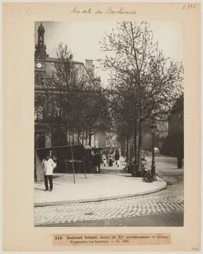 RECORD DATE NOT STATED  Blancard, Hippolyte (1843 - D.1924), town hall of ... Stock Photos