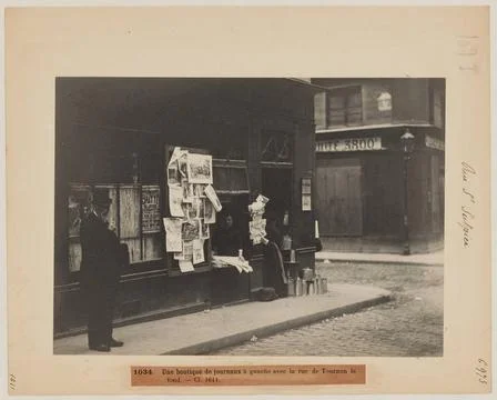 RECORD DATE NOT STATED  Blancard, Hippolyte (1843 - D.1924), a newspaper s... Stock Photos