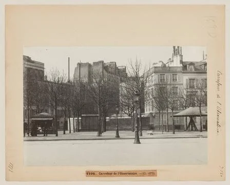 RECORD DATE NOT STATED  Blancard, Hippolyte (1843 - D.1924), crossroads of... Stock Photos