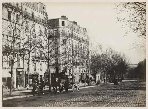 RECORD DATE NOT STATED  Blancard, Hippolyte (1843 - D.1924), horse car pas... Stock Photos