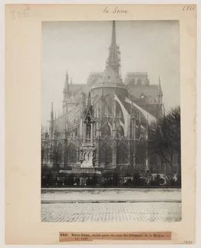 RECORD DATE NOT STATED  Blancard, Hippolyte (1843 - D.1924), the apse of N... Foto stock